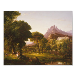 Thomas Cole - Dream of Arcadia Photo Print