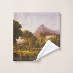 Thomas Cole Dream of Arcadia Wash Cloth