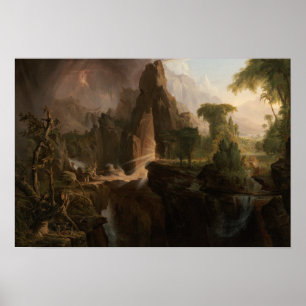 Thomas Cole - Expulsion from the Garden of Eden Poster