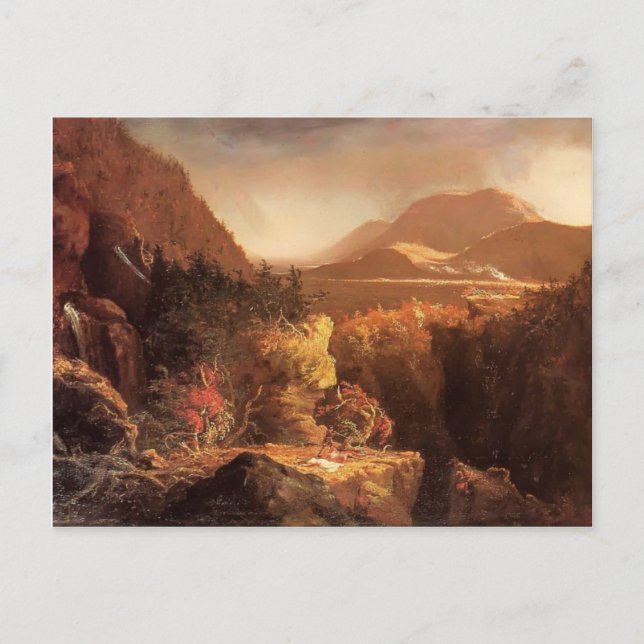 Thomas Cole- Landscape with Figures Postcard (Front)