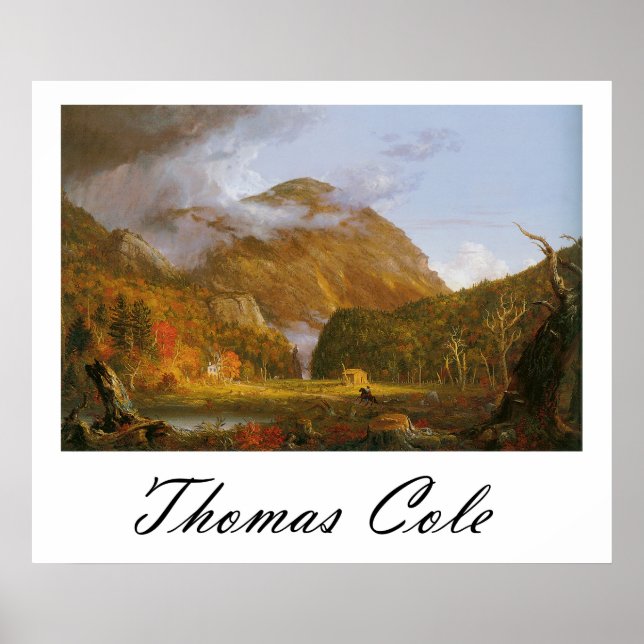 Thomas Cole Notch of the White Mountains Poster (Front)