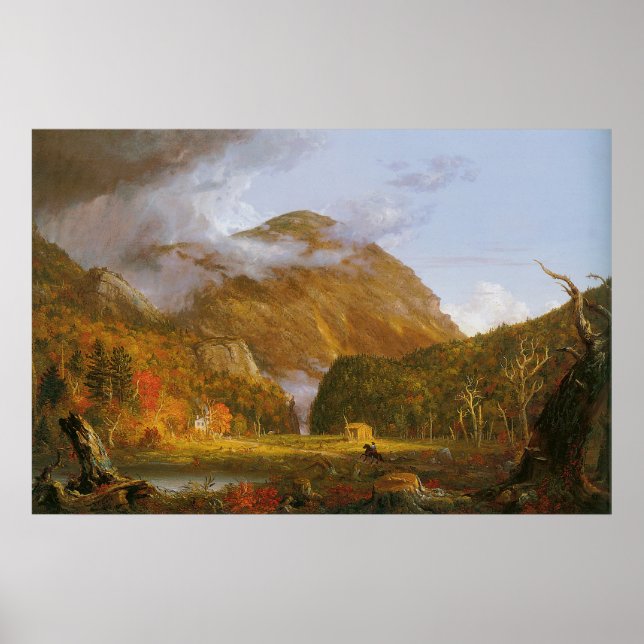 Thomas Cole Notch of the White Mountains Poster (Front)