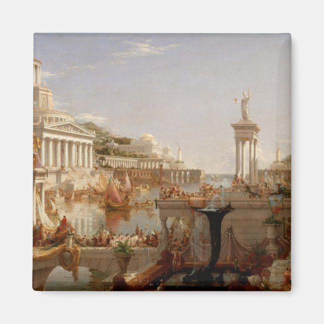 Thomas Cole Perfection The Course of the Empire Magnet (Front)