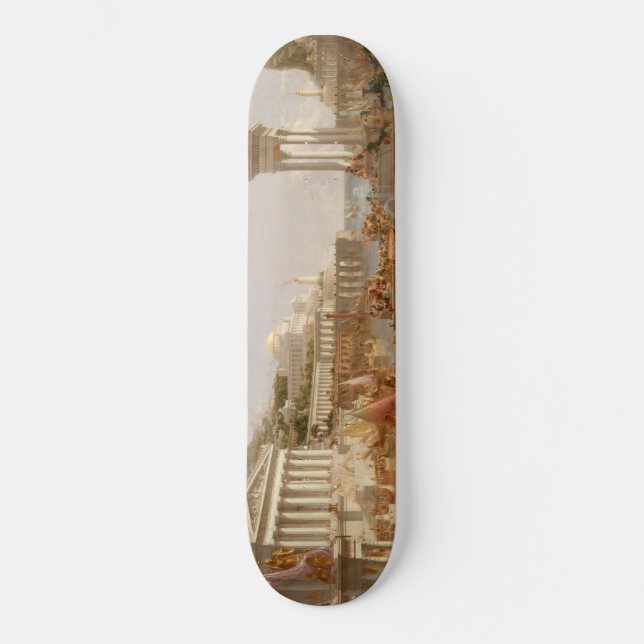 Thomas Cole Perfection The Course of the Empire Skateboard (Front)