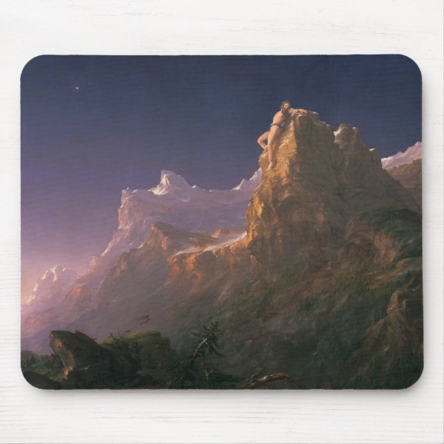 Thomas Cole - Prometheus Bound Mouse Pad (Front)