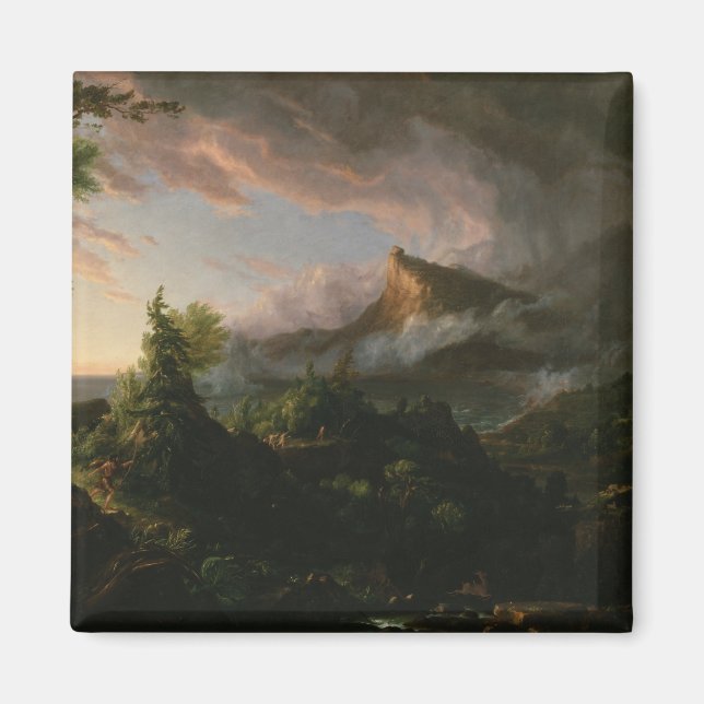 Thomas Cole The Course of Empire The Savage Magnet (Front)