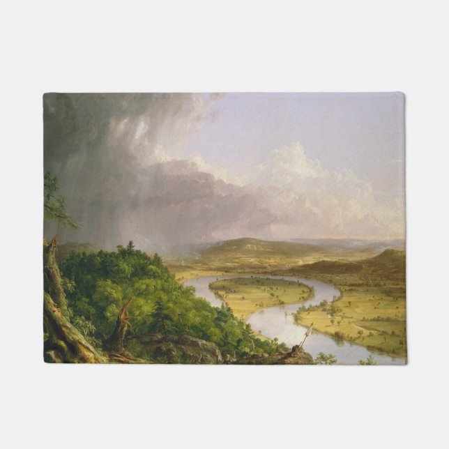 Thomas Cole The Oxbow The Connecticut River  Doormat (Front)