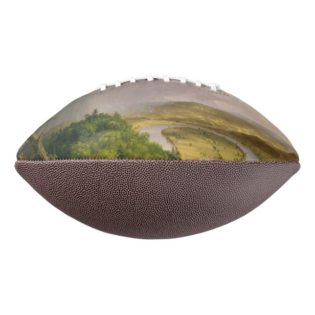 Thomas Cole The Oxbow The Connecticut River  Football (Rotated 270)