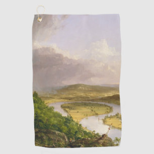 Thomas Cole The Oxbow The Connecticut River Golf Towel