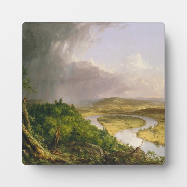Thomas Cole The Oxbow The Connecticut River  Plaque (Front)