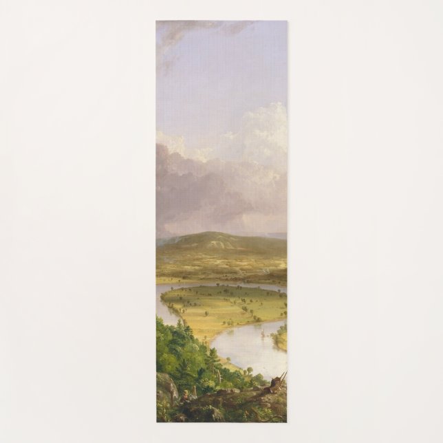 Thomas Cole The Oxbow The Connecticut River  Yoga Mat (Front)