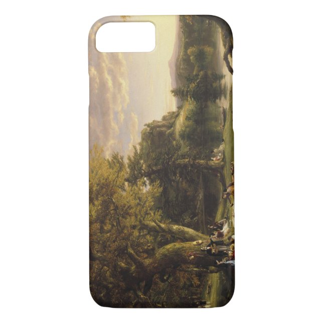 Thomas Cole - The Pic-Nic Case-Mate iPhone Case (Back)