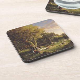 Thomas Cole The Pic-Nic Coaster