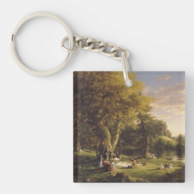 Thomas Cole The Pic-Nic Key Ring (Front)
