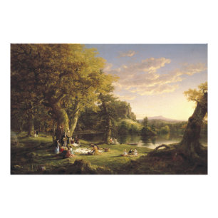Thomas Cole The Pic-Nic Photo Print