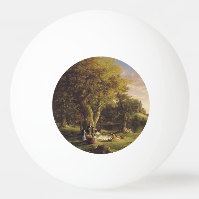 Thomas Cole The Pic-Nic Ping Pong Ball