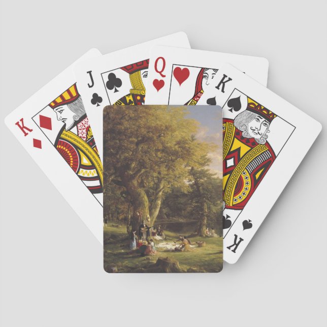 Thomas Cole The Pic-Nic Playing Cards (Back)