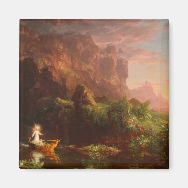 Thomas Cole The Voyage of Life Childhood 1842 Magnet (Front)