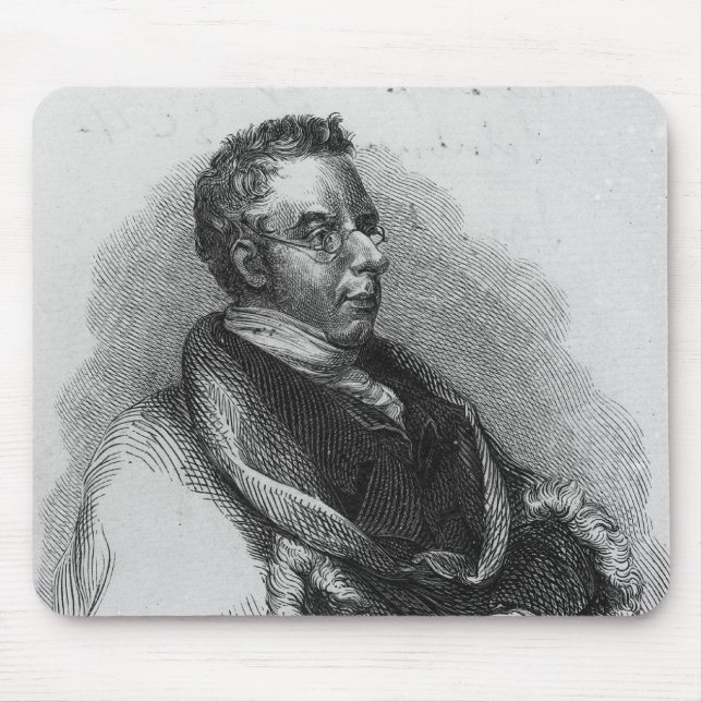Thomas Curson Hansard, 1824 Mouse Pad (Front)