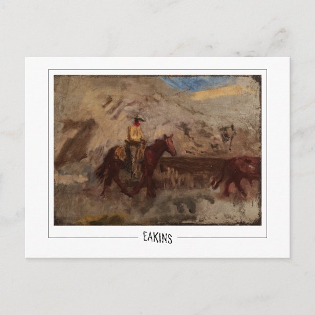 Thomas Eakins #10 - Fine Art Postcard (Front)