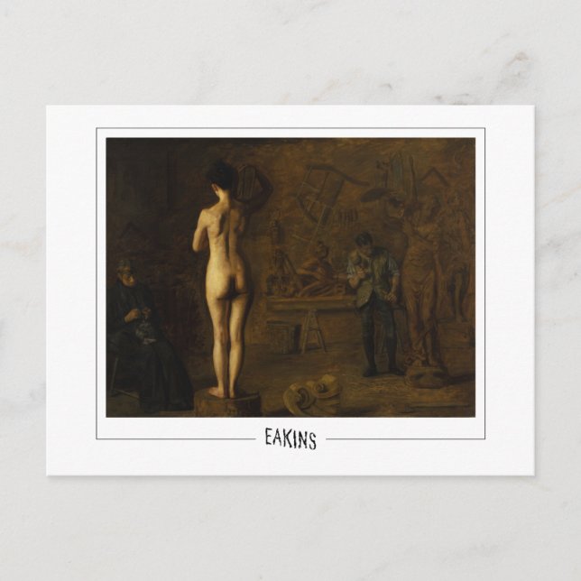 Thomas Eakins #1 - Fine Art Postcard (Front)