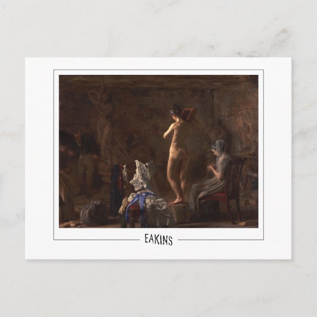Thomas Eakins #6 - Fine Art Postcard (Front)