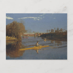 Thomas Eakins - The Champion Single Sculls Postcard