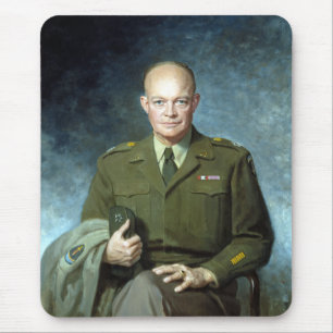 Thomas Edgar Stephens Dwight D. Eisenhower Mouse Pad