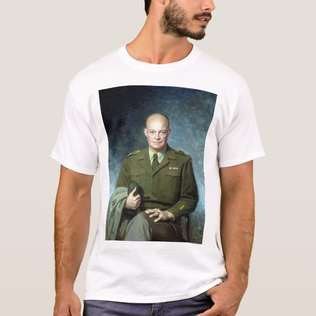 Thomas Edgar Stephens Dwight D. Eisenhower T-Shirt (Front)