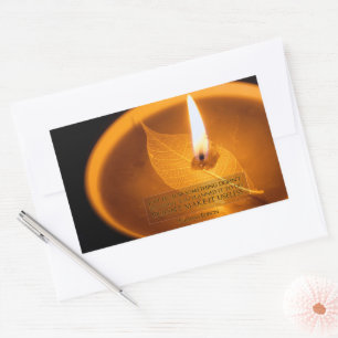 Thomas Edison Inspirational Quote "Use" Rectangular Sticker