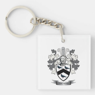 Thomas Family Crest Key Ring
