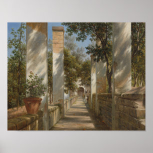 Thomas Fearnley - Pergola with Oranges Poster