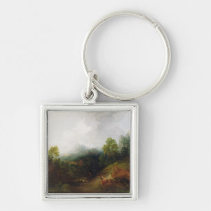 Thomas Gainsborough A Mountain Valley with Rusti Key Ring