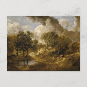Thomas Gainsborough - Landscape in Suffolk Postcard