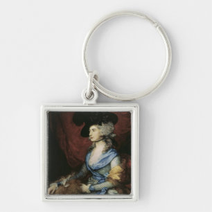 Thomas Gainsborough  Mrs Sarah Siddons, the actres Key Ring