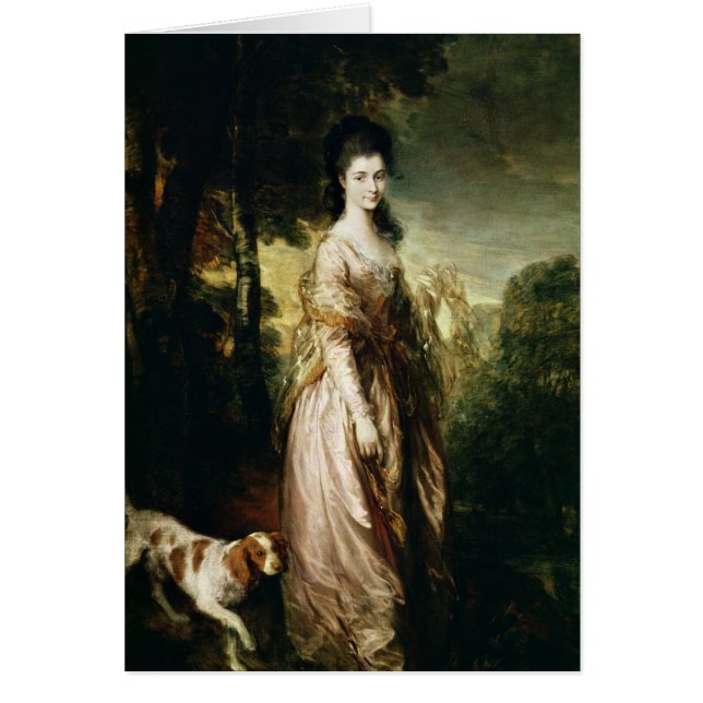 Thomas Gainsborough |Portrait of Mrs. Lowndes-Ston (Front)