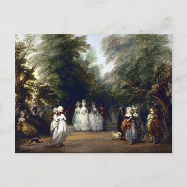 Thomas Gainsborough The Mall in St. James's Park Postcard (Front)