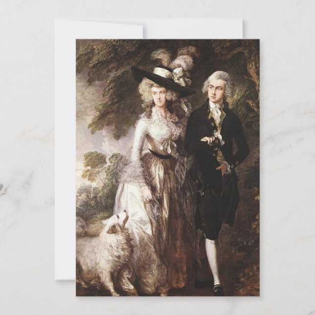 Thomas Gainsborough's Mr and Mrs William Hallett (Front)