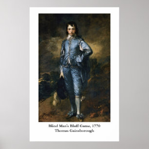 Thomas Gainsborough's The Blue Boy Poster