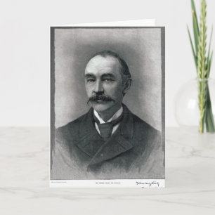 Thomas Hardy, 1892 Card