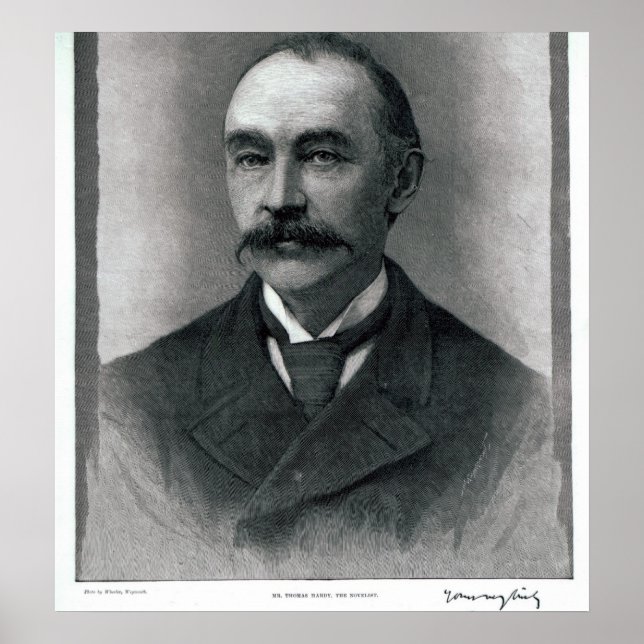 Thomas Hardy, 1892 Poster (Front)