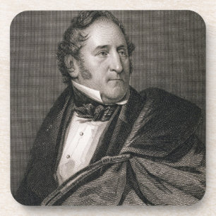 Thomas Hart Benton, engraved by William G. Armstro Coaster