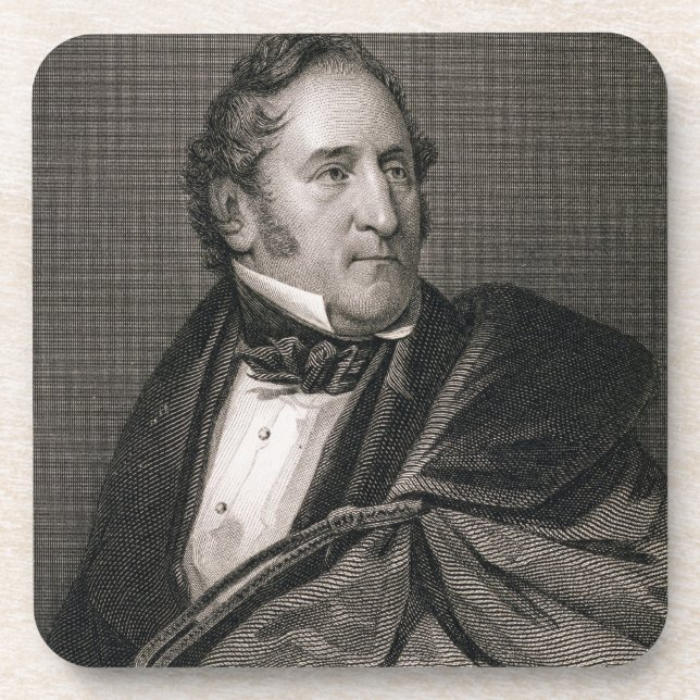 Thomas Hart Benton, engraved by William G. Armstro Coaster (Front)