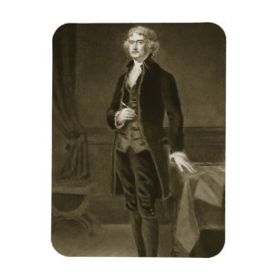 Thomas Jefferson, 3rd President of the United Stat Magnet