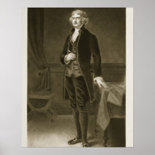 Thomas Jefferson, 3rd President of the United Stat Poster