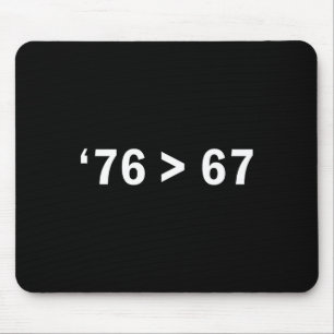 Thomas Jefferson 76 67 Self-evident Minimal Math H Mouse Pad