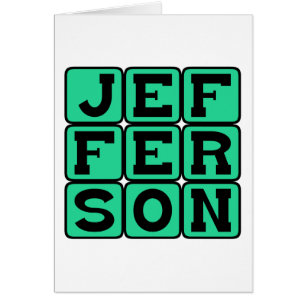 Thomas Jefferson, American President