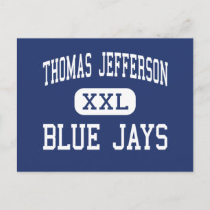 Thomas Jefferson Blue Jays Middle Eugene Postcard