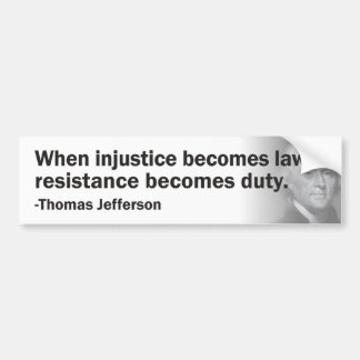 Thomas Jefferson Bumper Sticker
