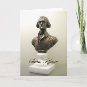 Thomas Jefferson Declaration of Independence Card